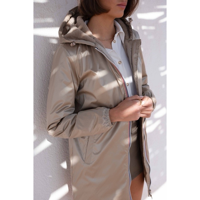 Scarpy creation my laura coupe vente reversible fourre yl beige3846503_2