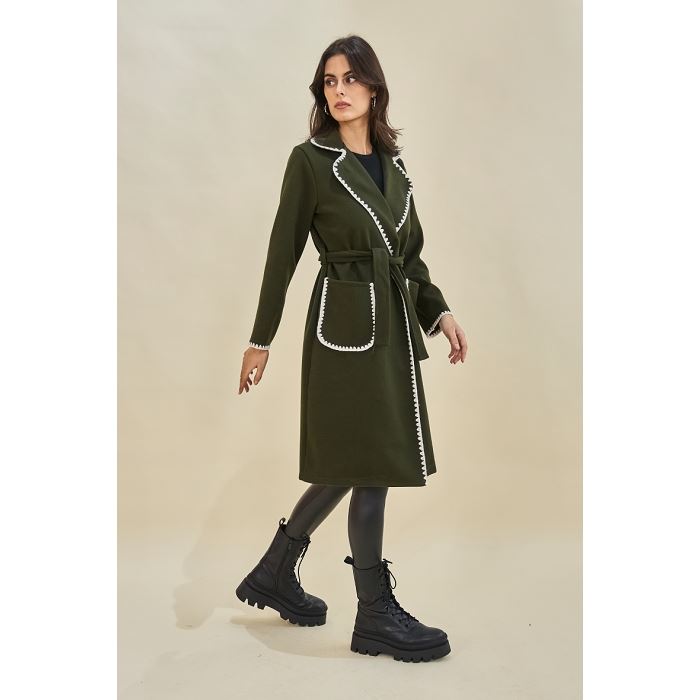 Scarpy creation my veste mi longue cotelet festonnet yl vert3864002_2