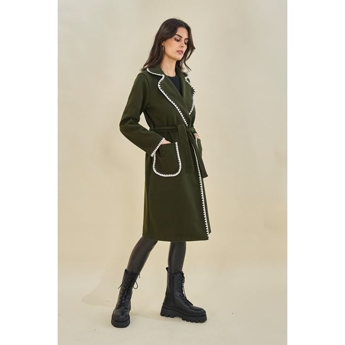 Scarpy creation my veste mi longue cotelet festonnet yl vert3864002_6