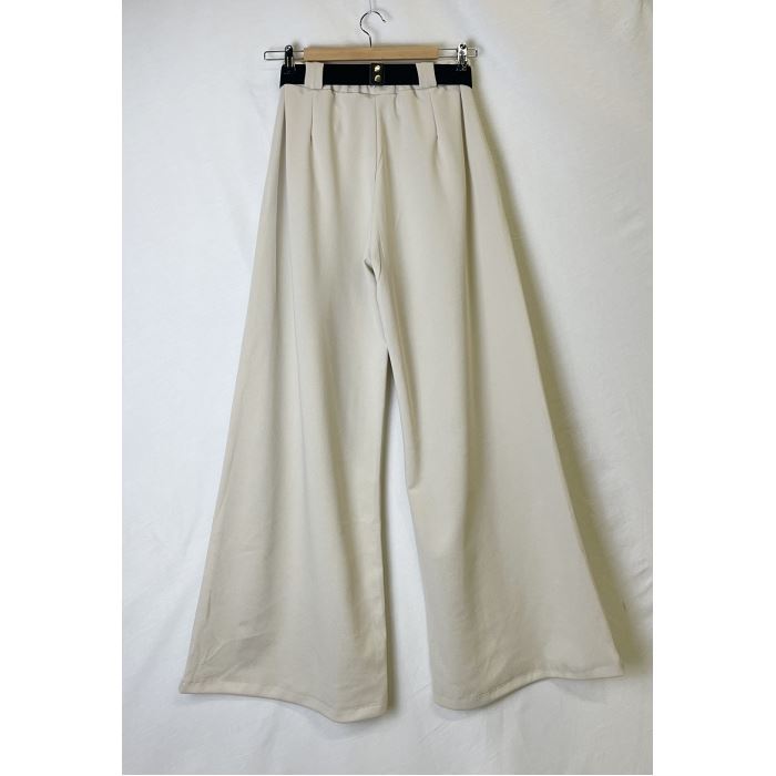 Scarpy creation my pantalon large ceinture chaine yl beige3865003_2