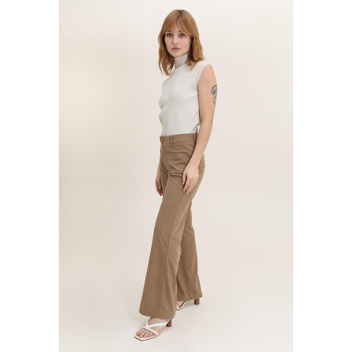 Scarpy creation my pantalon droit en velour yl beige3865301_5