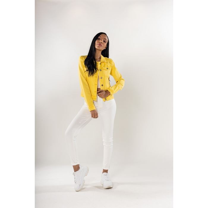 Scarpy creation my veste classic strech coton yl jaune3867702_5