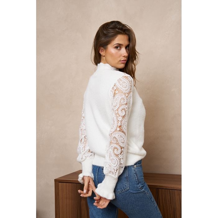 Scarpy creation my pull dentelle yl blanc3870101_6