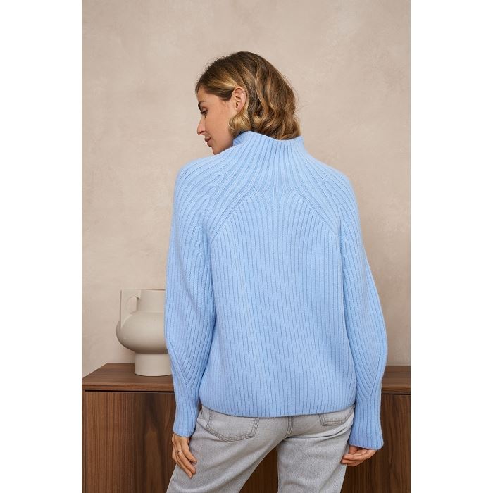 Scarpy creation my pull printemps col cheminee yl bleu3870401_5