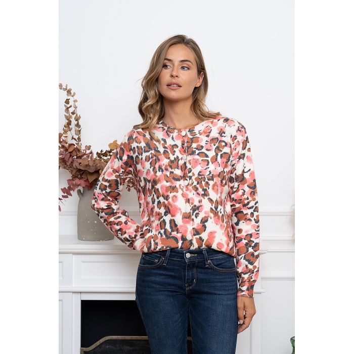Scarpy creation my gilet fleurs printemps yl rose3871301_3