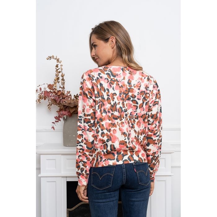 Scarpy creation my gilet fleurs printemps yl rose3871301_5