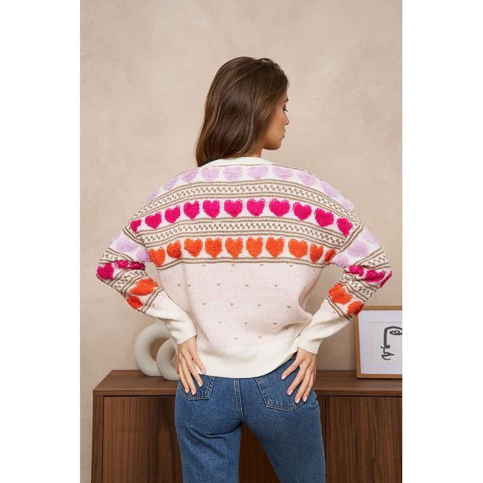 Scarpy creation my gilet coeur printemps yl beige3871401_6