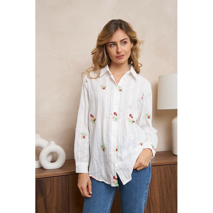 Scarpy creation my chemise fleurs printemps yl blanc3871501_4