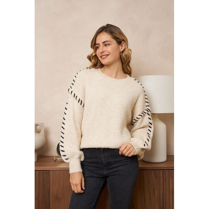 Scarpy creation my pull cellier yl blanc3871601_2