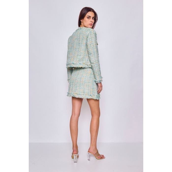 Scarpy creation my frime veste tweed yl vert3872801_3