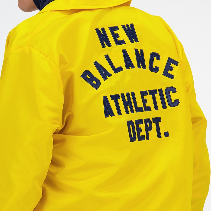 New balance sportswears greatest hits coaches jacket jaune3875101_2