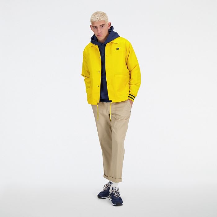 New balance my sportswears greatest hits coaches jacket yl jaune3875101_3