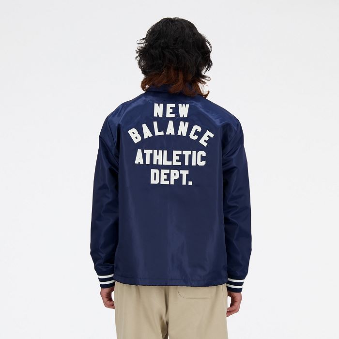 New balance my sportswears greatest hits coaches jacket yl bleu3875102_2