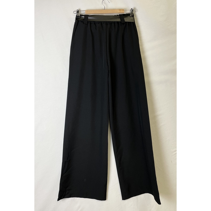 Scarpy creation pantalon large ceinture elastique noir3877401_3