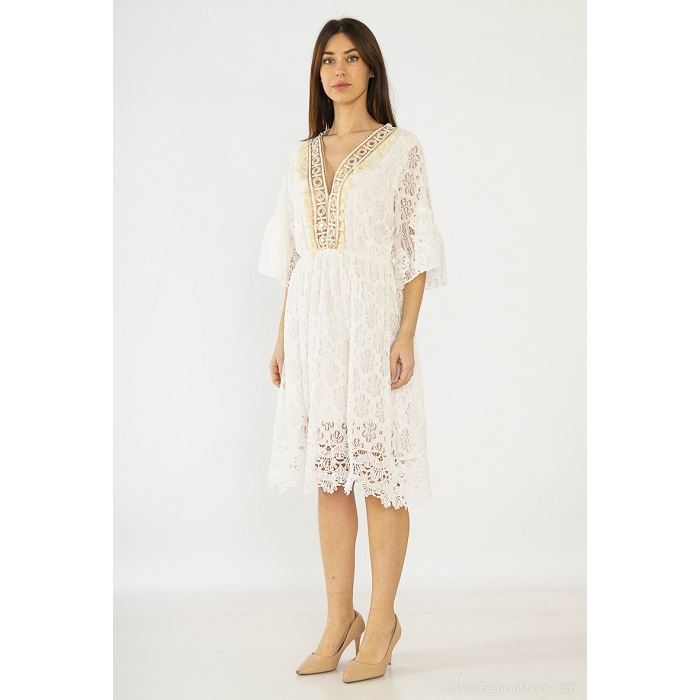 Scarpy creation my robe boheme a pompom yl blanc3877601_4