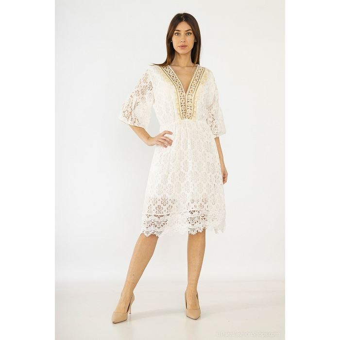 Scarpy creation my robe boheme a pompom yl blanc3877601_5