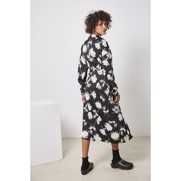 Scarpy creation my robe longue florale portefeuille yl noir3878401_5