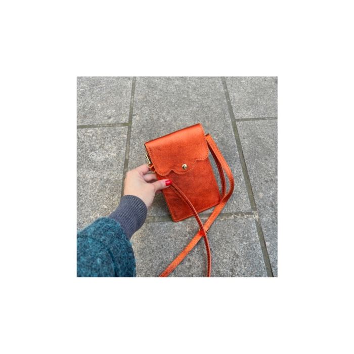 Scarpy creation sac a bandouliere orange