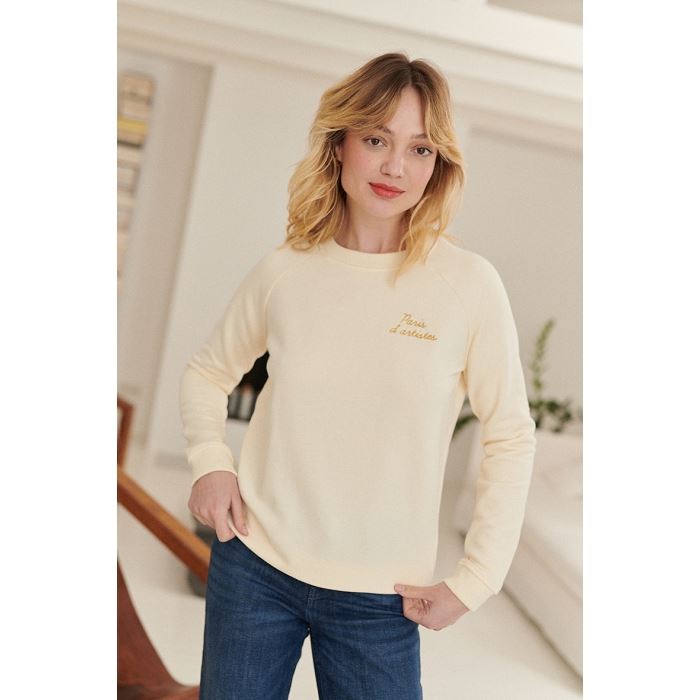 Scarpy creation my sweat paris d artiste yl beige3879301_3