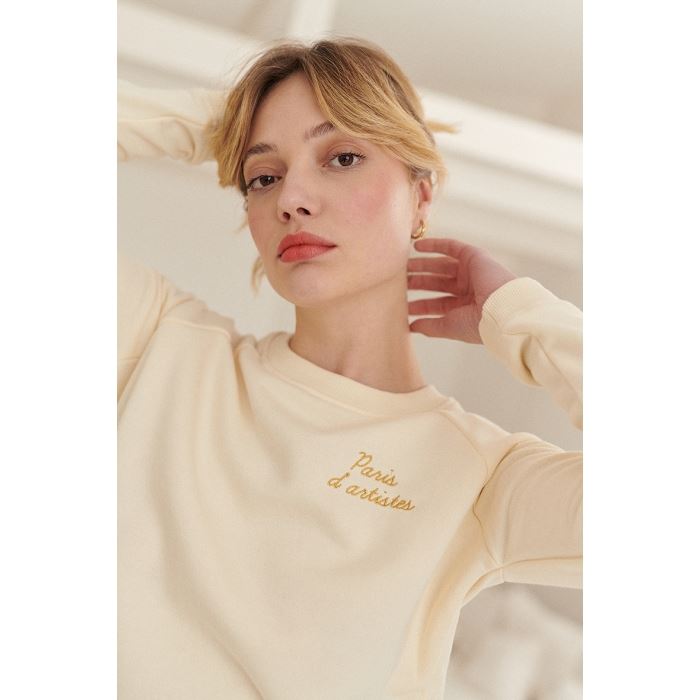 Scarpy creation my sweat paris d artiste yl beige3879301_4