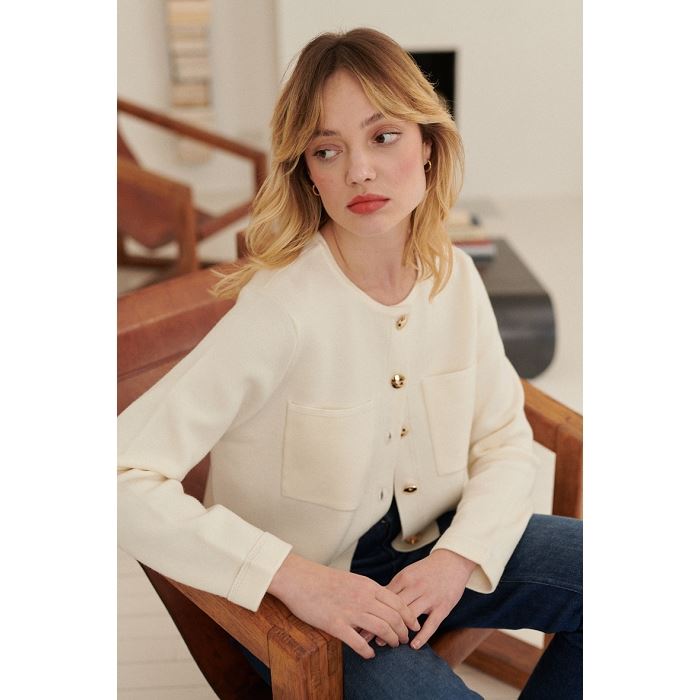 Scarpy creation my gilet en laine crochet yl beige3879701_5