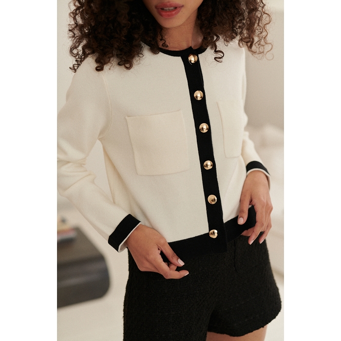 Scarpy creation my gilet en laine finition crochet yl beige3879901_5