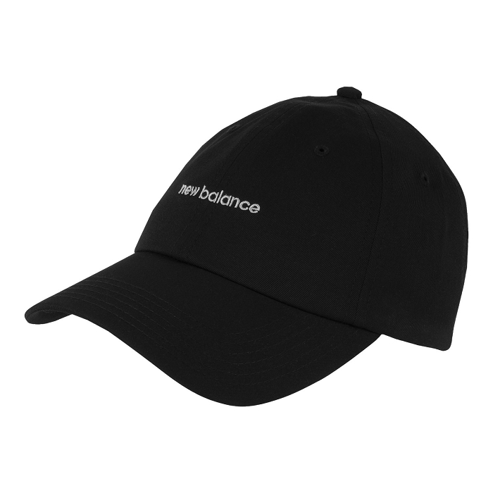 New balance linear logo classic hat noir