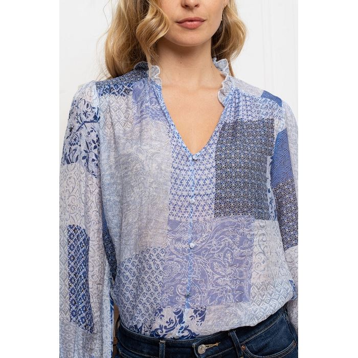 Scarpy creation my chemise patwork yl bleu3888301_2