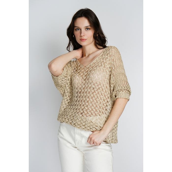 Scarpy creation top en crochet or