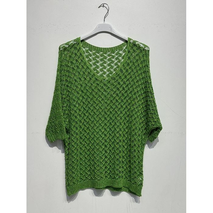 Scarpy creation my top en crochet yl vert