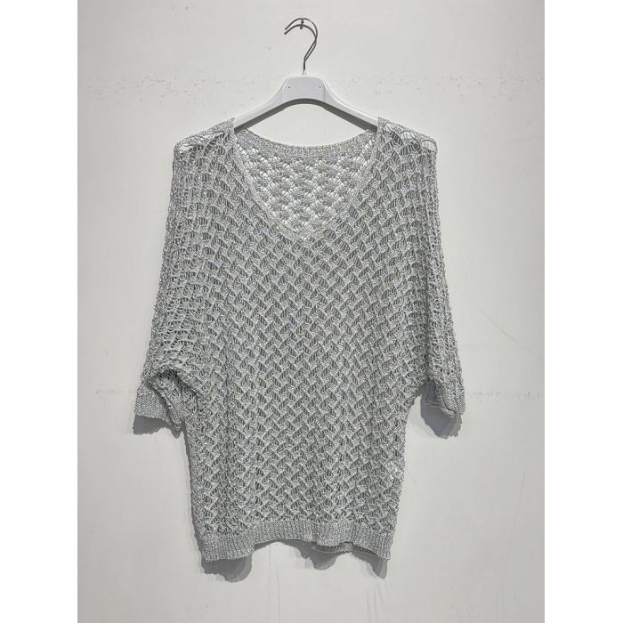 Scarpy creation top en crochet gris