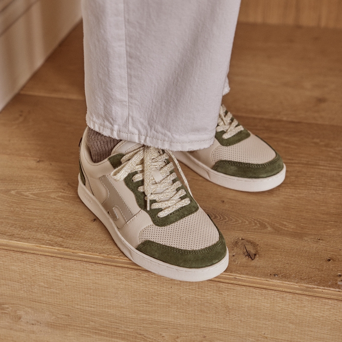 Faguo my hazel baskets leather suede yl vert3898001_2