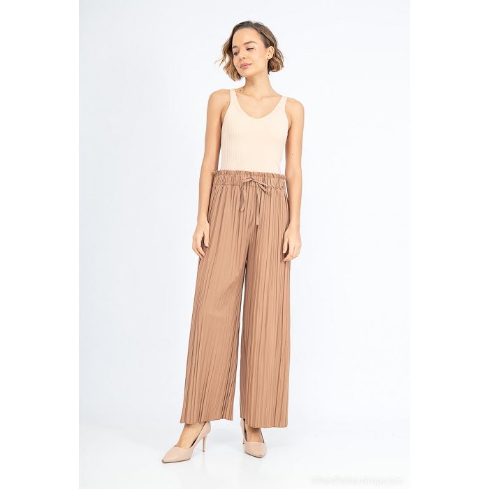 Scarpy creation my pantalon fluide yl marron