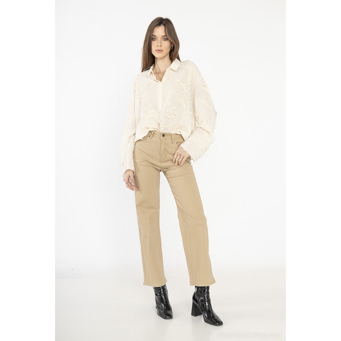 Scarpy creation my jean droit yl beige