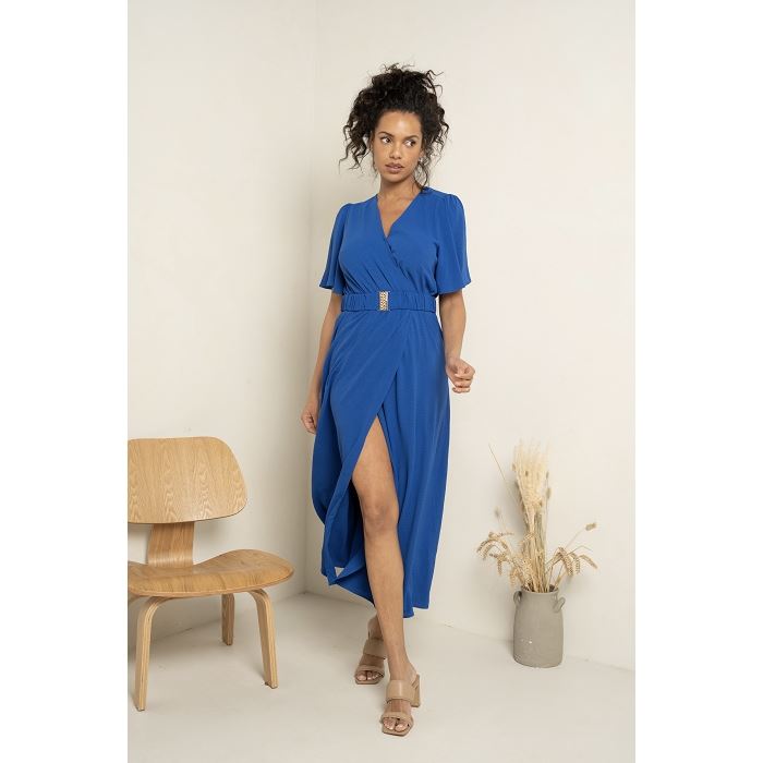 Scarpy creation my robe portefeuille yl bleu3913803_6