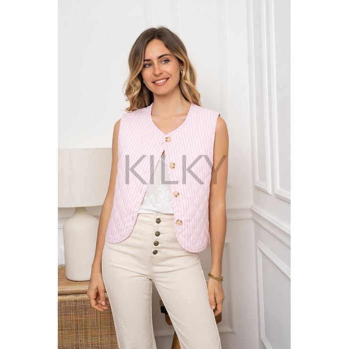 Scarpy creation my gilet moltone yl rose3914101_6