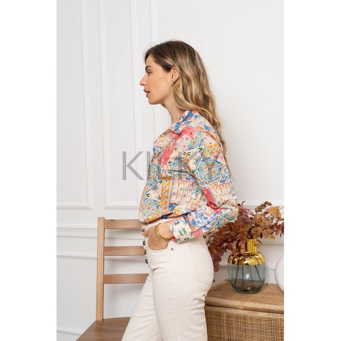 Scarpy creation my chemise motif couleur yl rose3914801_4