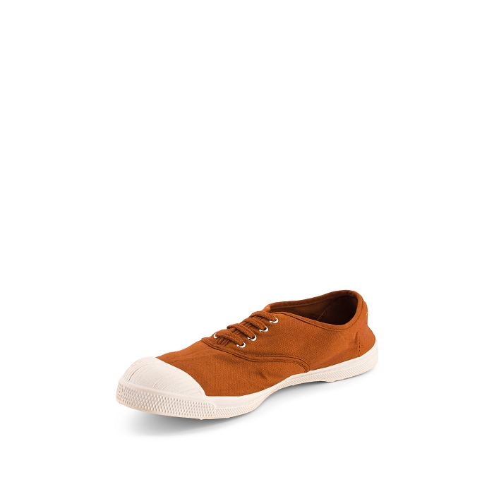 Bensimon tennis lacet marron3918501_4