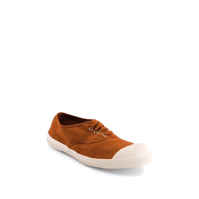 Bensimon tennis lacet marron3918501_5