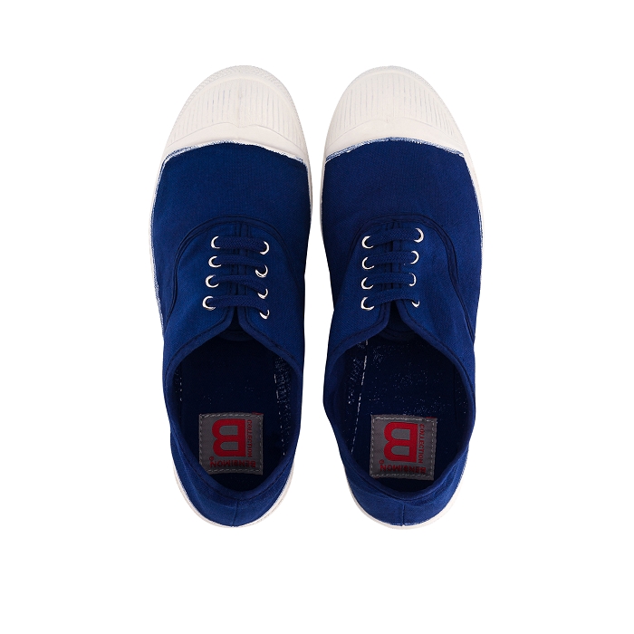 Bensimon my tennis lacet yl bleu