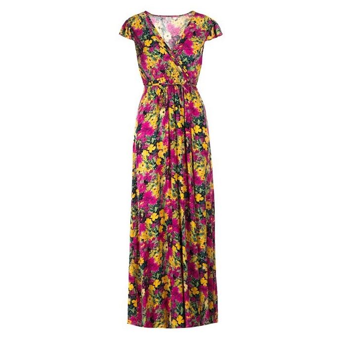 Scarpy creation my robe longue fleurie yl jaune3925401_2