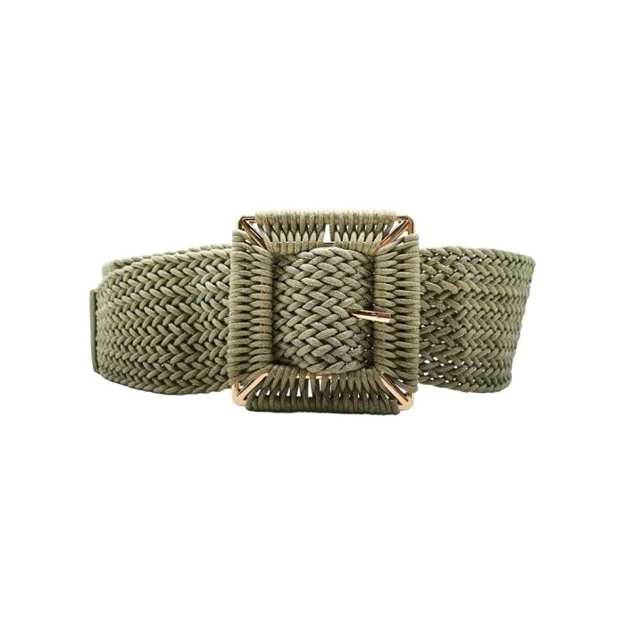 Scarpy creation my ceinture large tresse boucle yl vert3928204_4