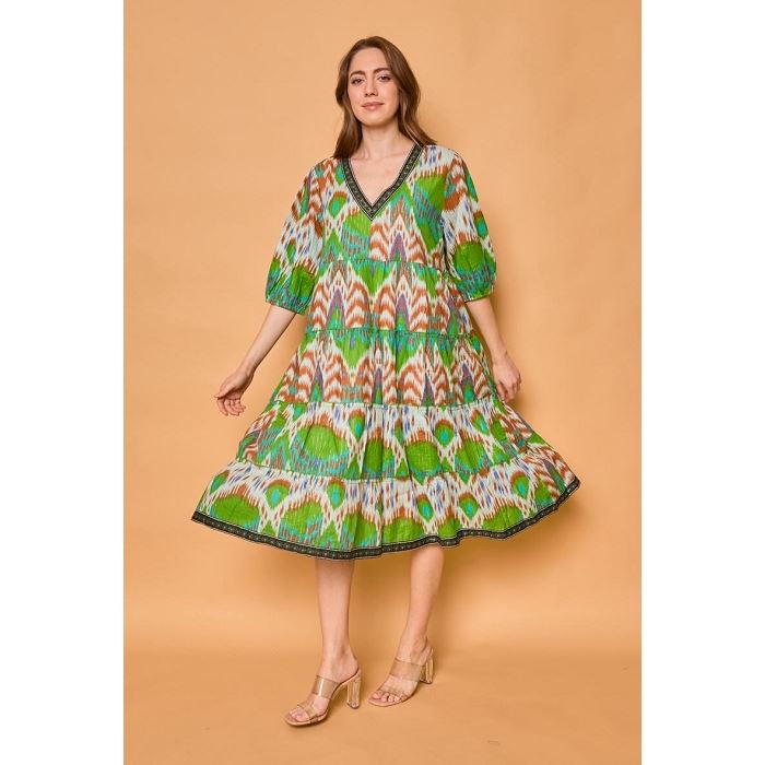 Scarpy creation my robe milongue en coton yl vert3929301_2