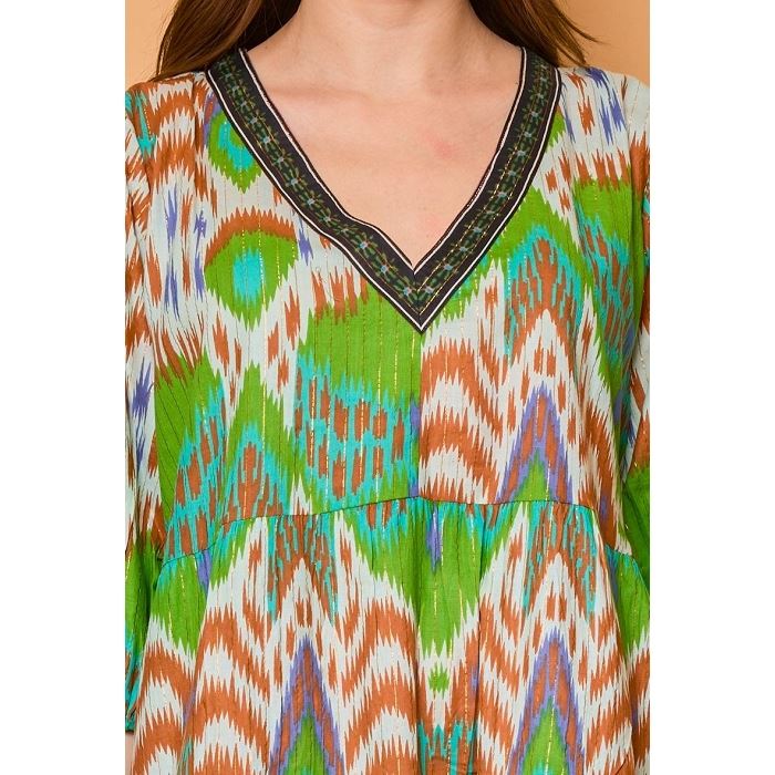 Scarpy creation my robe milongue en coton yl vert3929301_4