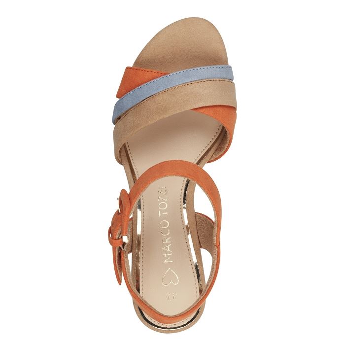 Marco tozzi my 28323 42 sandales yl orange3929401_5