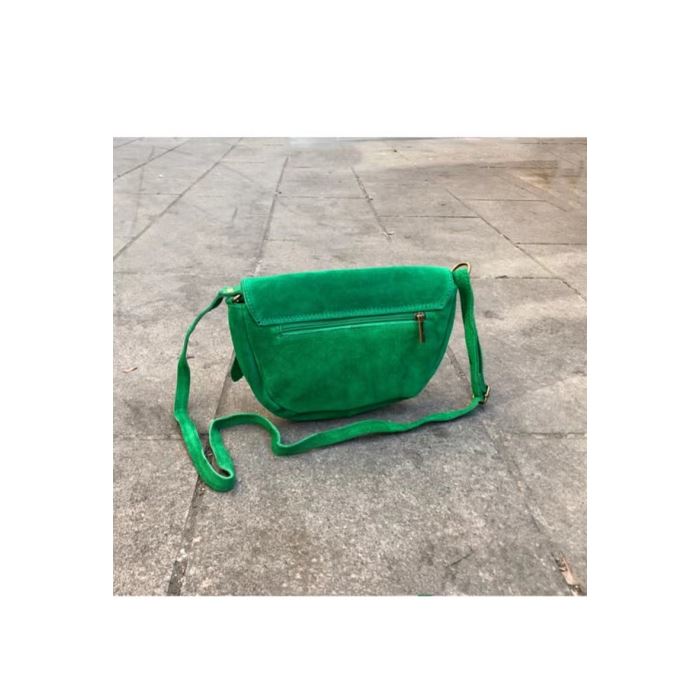 Scarpy creation my sac a bandouliere en daim yl vert3929803_5