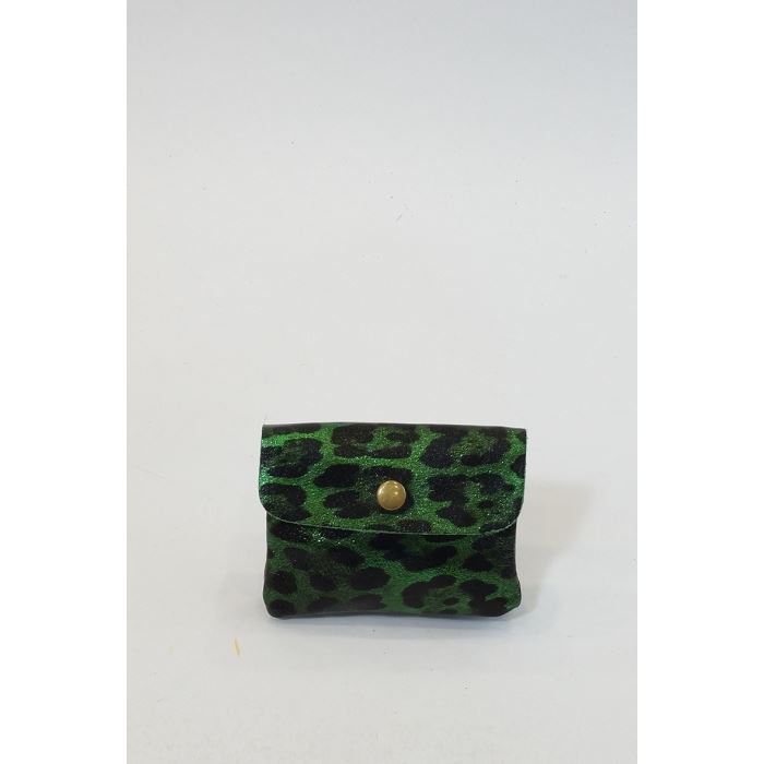 Scarpy creation my porte monnaie cuir yl vert