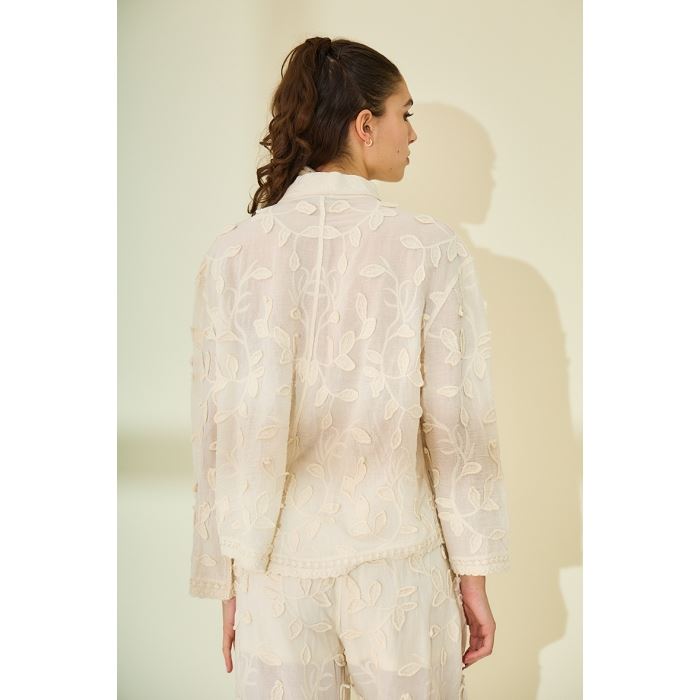 Scarpy creation my chemise manche longue coton yl beige3935901_4
