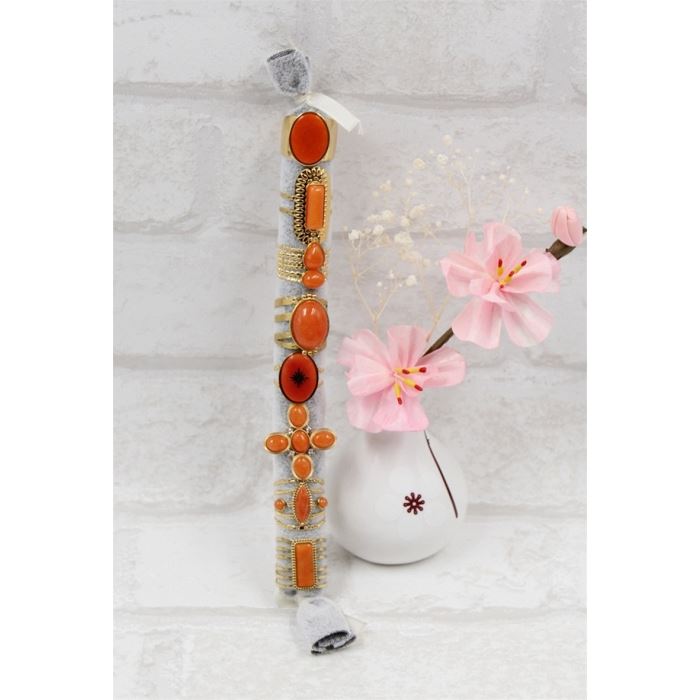 Scarpy creation my bague doree pierre pr2cieuse yl orange