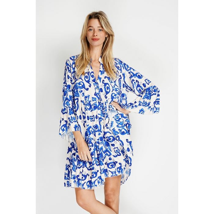 Scarpy creation my robe katia yl bleu